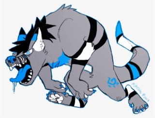 [art Trade] Teethy Monster - Cartoon