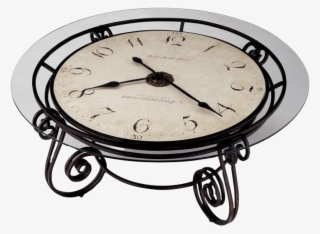 Howard Miller Ravenna Round Coffee Table Clock - Clock Coffee Table