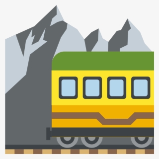File - Emojione 1f69e - Svg - Apparel Printing Emoji Railway Car Lunch Bag