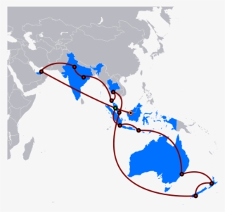 The Amazing Race Asia 1 Map - موقع كمبوديا على خريطة العالم