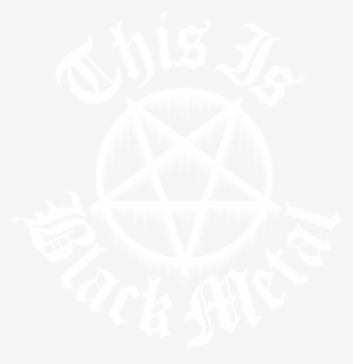 This Is Black Metal - Google G Logo White