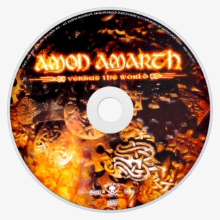 amon amarth versus the world cd disc image - amon amarth: the crusher-remastered cd