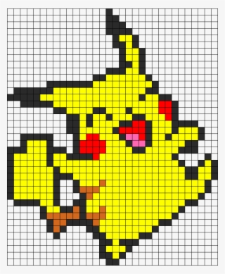 Pikachu Perler Bead Pattern / Bead Sprite - Bead