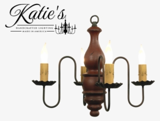 Barn Red Crackle Finish - Katie's Handcrafted Lighting Khl-501a Katie's Chesapeake