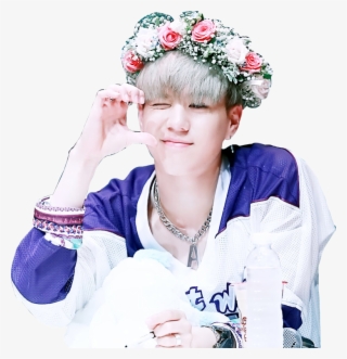 Yugyeom Got7 Got7yugyeom Kpopfreetoedit - Bambam With Flower Crown