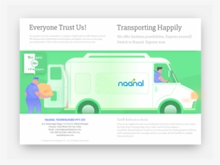 Naanal Logistics Abstract Cover Cover Publishing Illustration