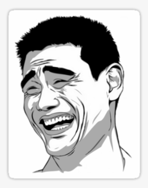 Yao Ming Trollface Png Download " - Sarcasm Face