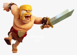 barbarian clash of clans png - clash of clans barbarian png