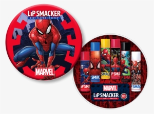 Spider Man 6 Piece Lip Balm Tin - Marvel Lip Smackers