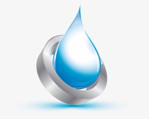 Water Drop Logo Png - Water