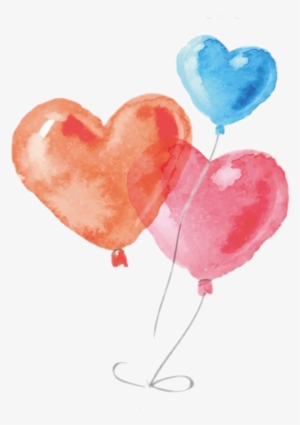 Report Abuse - Watercolor Balloon Png