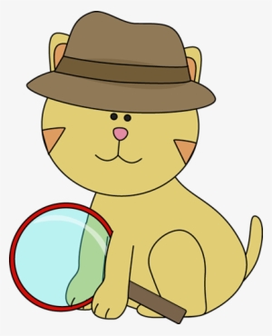 Detective Cat Clip Art - Detective Clip Art