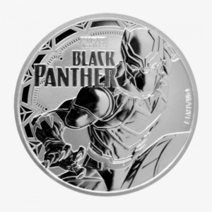 1 Oz Marvel's Black Panther Silver Coin - 2018 Black Panther Coin