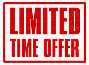 Limited Time Offer Png Library