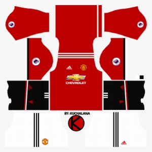 Manchester United Kits 2017/2018 - Dream League Soccer 2018 Kit Manu