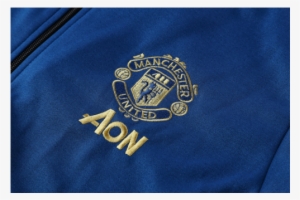 18-19 Manchester United N98 Jacket Navy - Label