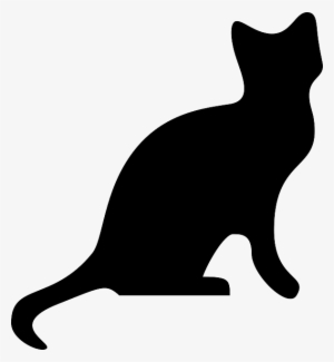 Animals, Cat, Head, People, Profile, Silhouette - Cat Silhouette Png