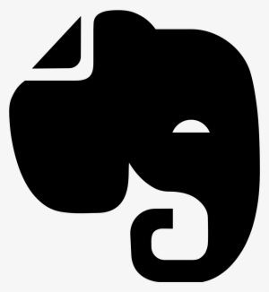Elephant Head Silhouette - Elephant Head Logo