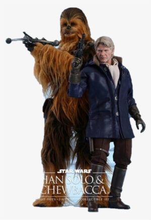 Brand New - Hot Toys Han Solo & Chewbacca (mms376)