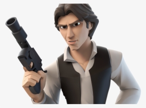 Han Solo & Chewbacca Star Wars Toybox Action Figures - Han Solo Disney Infinity