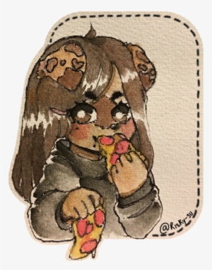 Pizza Is Bae - Cartoon