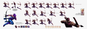 Click To View Full Size - Hawkeye Sprites
