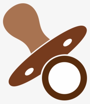 This Free Icons Png Design Of Pacifier Brown