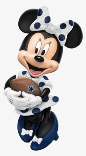 Free Football Clipart Graphics To Show Support Your - Dallas Cowboys Minnie Mouse