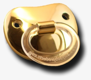 Excalibur Gold Pacifier - Gold Color Baby Pacifier