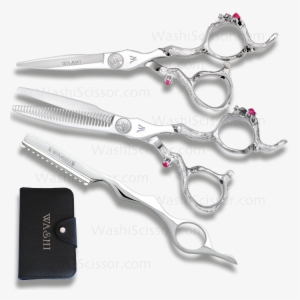 Washi Is Proud To Introduce Its Latest Set Of Hair-cutting - Bling Hair Cutting Shears