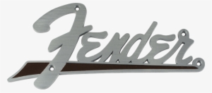 Fender, Brown, Flat Image - Fender 099-4095-000 Fender Flat Amplifier Logo