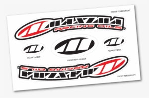 Front Fender Decal Sheet - Maxima