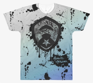 Ink Splat All Over T Shirt - 'bear' Poster Print By Anna Quach, Posters, Prints,