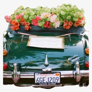Vintage Wedding Car Decoration