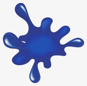 Big Image - Blue Paint Splat