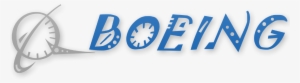 Boeing Logo In Jokerman Font - Graphics