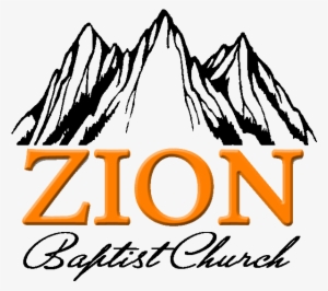zion baptist church - mountain clip art black and white