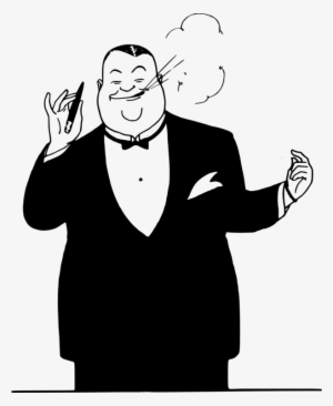 Smoking Smoke Man Fat Drawing - Fat Guy Smoking Cartoon