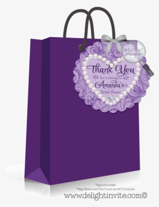 Diamonds And Pearls Bridal Shower Favor Tags