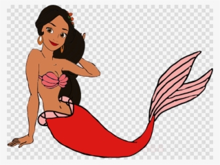 Princess Elena Mermaid Clipart Ariel The Little Mermaid - Clip Art