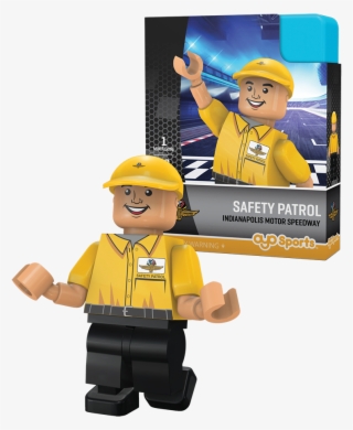 Yellow Shirt Security Indianapolis - Indy 500 Oyo Minifigures