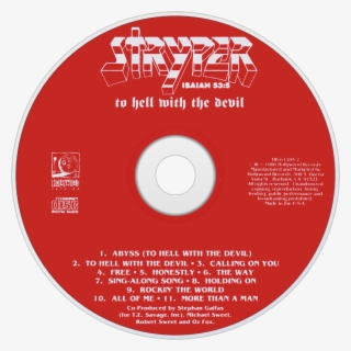 Stryper To Hell With The Devil Cd Disc Image - Soldiers Under Command Isaiah 53:5 - Stryper [audio