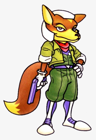 Star Fox Adventures Repainted - Super Smash Bros 64 Fox
