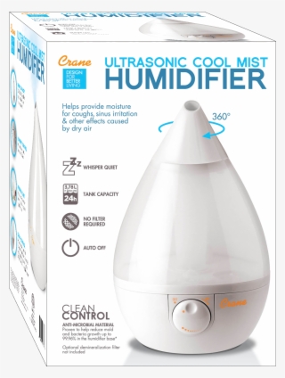 White Drop Cool Mist Humidifier