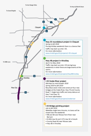 I-35 Ramps In Pine City Set To Close On Friday - Interstate 35