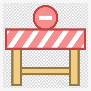 Road Closed Icon Transparent Clipart Computer Icons - Roadblock Clipart Png