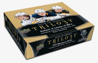 18-19 Upper Deck Trilogy Hockey - 2018-19 Upper Deck Trilogy Hockey Hobby Box