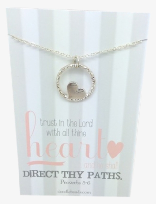 Trust In The Lord With All Thine Heart Necklace