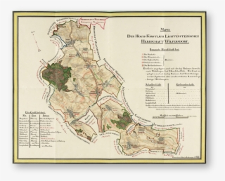 Of The Estates In Wilfersdorf - Map