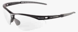 Bullhead Maki Safety Glasses With Smoke Anti-fog Lens,